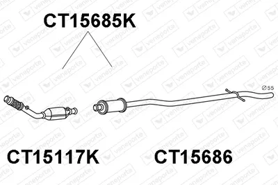 Catalizador Citroën C5 I · Citroën C5 I Break