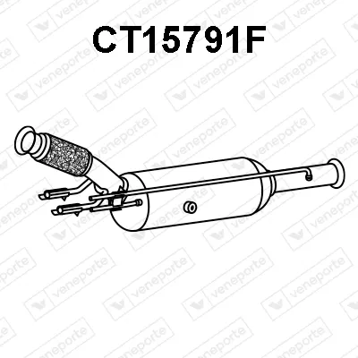 Filtro de partículas Citroën C4 II · Citroën DS4 · Peugeot 308 I
