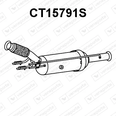 Filtro de partículas Citroën C4 II · Citroën DS4 · Peugeot 308 I