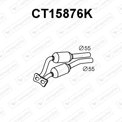 Catalizador Citroën C8 · Fiat ULYSSE · Lancia PHEDRA