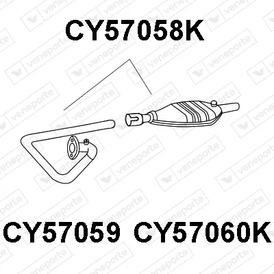Catalizador VENEPORTE CY57058K