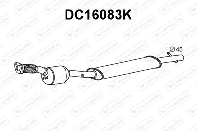 Catalizador Renault DUSTER · Dacia DUSTER