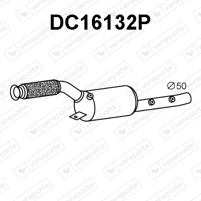 Catalizador SCR VENEPORTE DC16132P