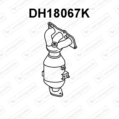 Catalizador codo admisión Daihatsu CUORE VII