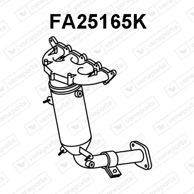 Catalizador codo admisión Fiat IDEA · Fiat 500 · Fiat 500 C