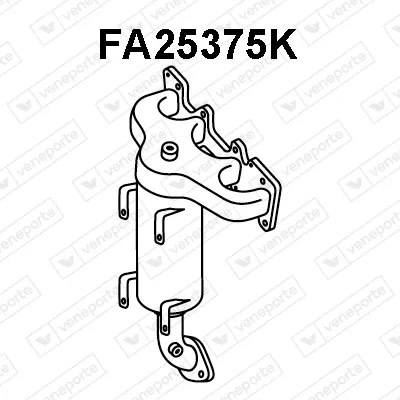 Catalizador Alfa Romeo MITO · Fiat GRANDE PUNTO · Fiat LINEA