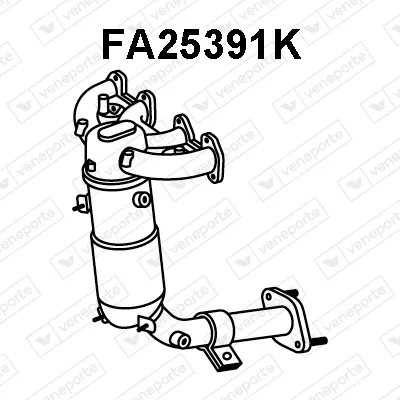 Catalizador codo admisión Fiat PUNTO · Fiat PUNTO Hatchback Van