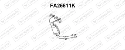 Catalizador codo admisión Fiat BRAVA · Fiat BRAVO I