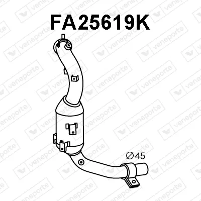 Catalizador Alfa Romeo MITO · Fiat 500 · Fiat 500 C