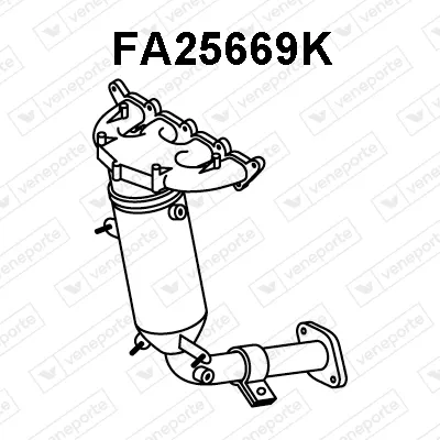 Catalizador codo admisión Fiat PUNTO · Fiat PANDA · Fiat IDEA