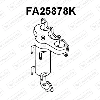 Catalizador codo admisión Fiat GRANDE PUNTO · Fiat LINEA · Fiat PUNTO EVO