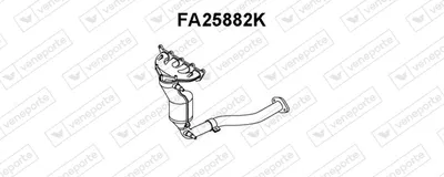 Catalizador codo admisión Fiat STILO · Fiat BRAVO II