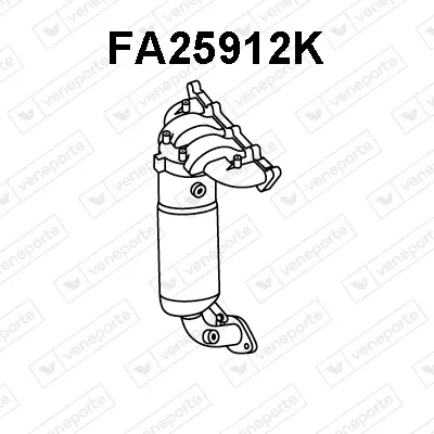 Catalizador codo admisión Fiat GRANDE PUNTO · Fiat DOBLO Bus · Fiat DOBLO Cargo