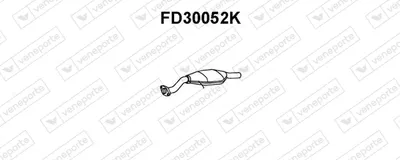 Catalizador Ford FIESTA III · Ford FIESTA Box Body/MPV