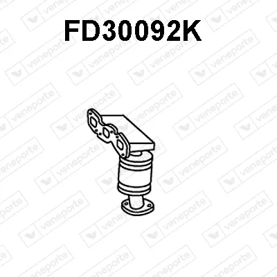 Catalizador codo admisión Ford MONDEO I · Ford MONDEO I Turnier · Ford MONDEO II