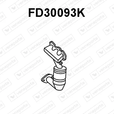 Catalizador codo admisión Ford MONDEO I · Ford MONDEO I Turnier · Ford MONDEO II