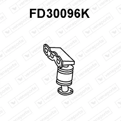 Catalizador codo admisión Ford MONDEO I Turnier · Ford MONDEO II Turnier