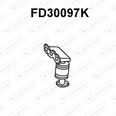 Catalizador codo admisión Ford MONDEO II Turnier