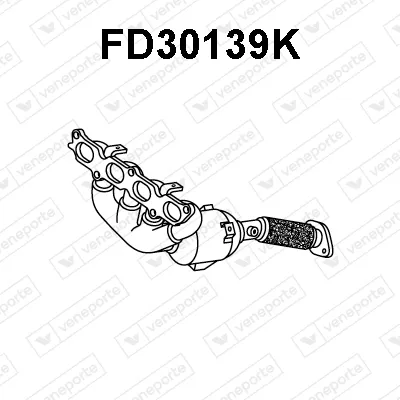 Catalizador codo admisión Ford FIESTA VI · Ford FIESTA VI Van · Ford FIESTA Saloon