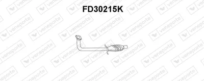 Catalizador Ford FIESTA III