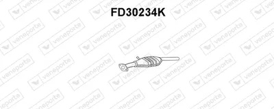 Catalizador Ford ESCORT IV Turnier