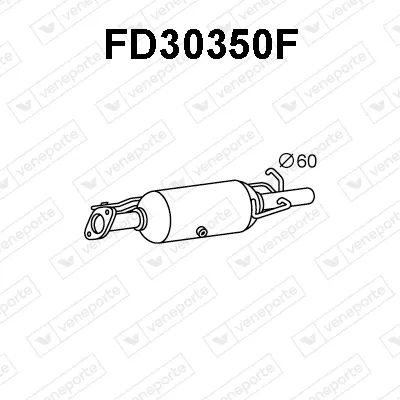Filtro de partículas Ford TRANSIT Platform/Chassis