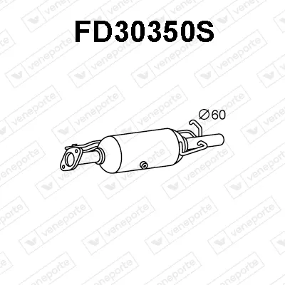 Filtro de partículas Ford TRANSIT Platform/Chassis
