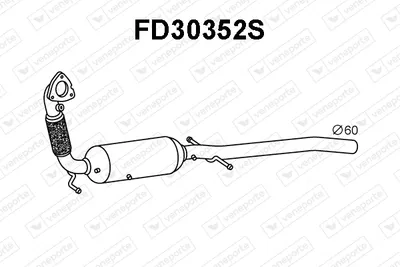 Filtro de partículas Ford TOURNEO CUSTOM V362 Bus · Ford TRANSIT CUSTOM V362 Van · Ford TRANSIT CUSTOM V362 Bus