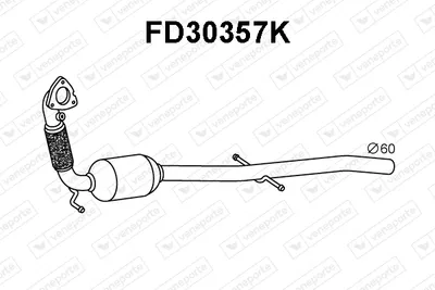 Catalizador Ford TOURNEO CUSTOM V362 Bus · Ford TRANSIT CUSTOM V362 Van · Ford TRANSIT CUSTOM V362 Bus
