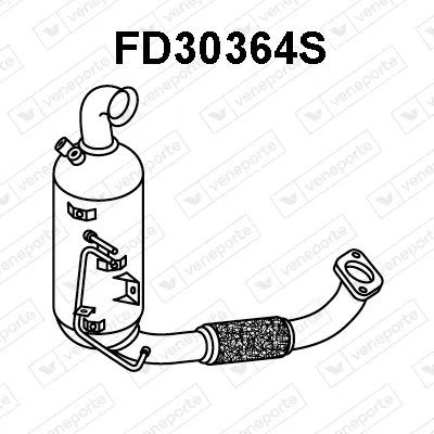 Filtro de partículas Ford GALAXY II · Ford S-MAX · Ford MONDEO IV Saloon