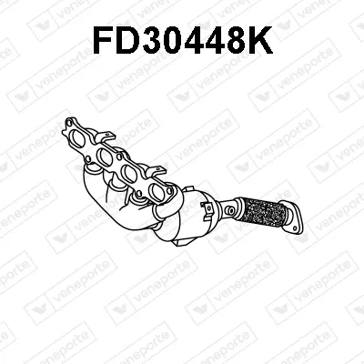 Catalizador codo admisión Ford KA+ III