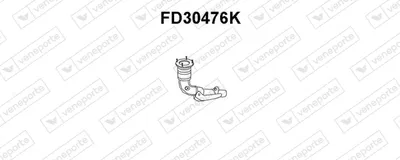 Catalizador Ford FIESTA IV · Ford FIESTA Box Body/MPV