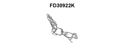 Catalizador codo admisión VENEPORTE FD30922K