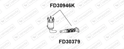 Catalizador Ford FIESTA IV