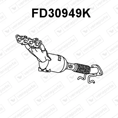 Catalizador codo admisión Ford FOCUS C-MAX · Ford FOCUS II · Ford FOCUS II Turnier