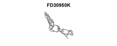 Catalizador codo admisión VENEPORTE FD30950K