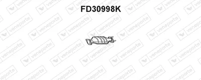 Catalizador Ford Usa PROBE II