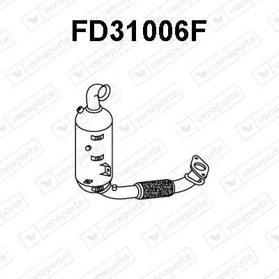 Filtro de partículas Ford FIESTA VI · Ford FIESTA VI Van · Ford B-MAX
