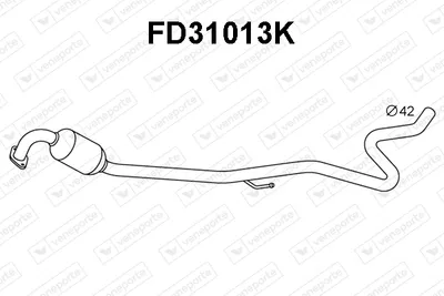 Catalizador Ford TRANSIT COURIER B460 Box Body/MPV · Ford TRANSIT COURIER B460 MPV · Ford TOURNEO COURIER B460 MPV