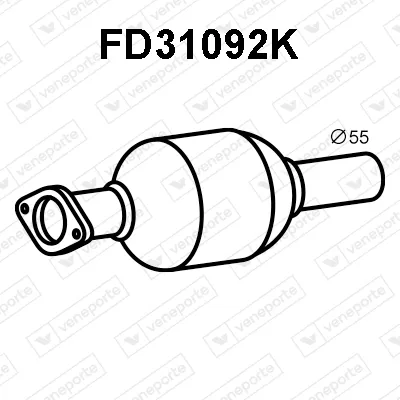 Catalizador Ford KUGA II · Ford KUGA II VAN
