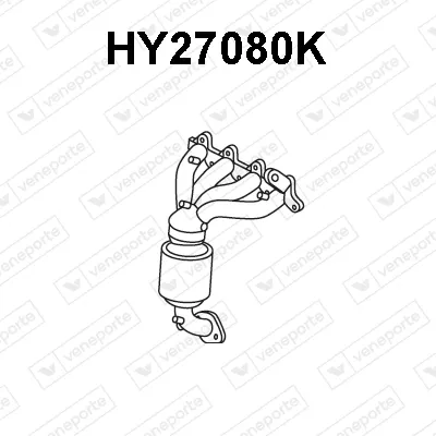 Catalizador codo admisión Hyundai GETZ