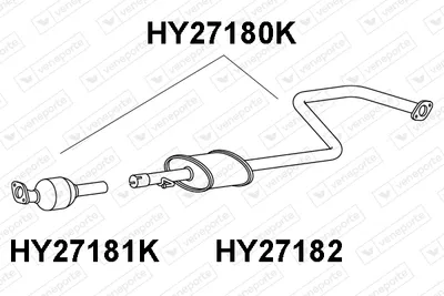 Catalizador Hyundai i30 · Hyundai i30 Estate · Hyundai i30 FASTBACK