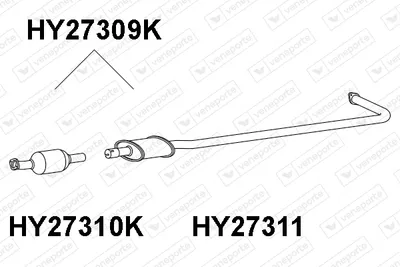Catalizador Hyundai i40 I CW · Hyundai i40 I