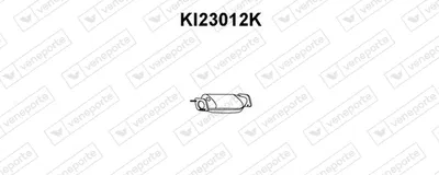 Catalizador Kia RIO I Saloon