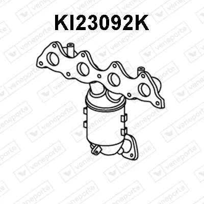 Catalizador codo admisión Kia CEE'D Hatchback · Kia CEE'D SW · Kia PRO CEE'D