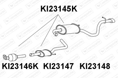 Catalizador Kia CEE'D · Kia PRO CEE'D