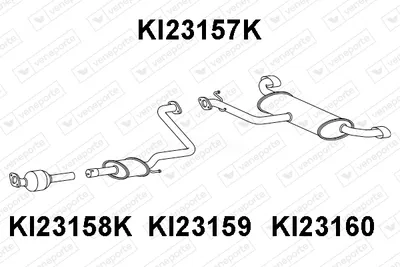 Catalizador Kia CEE'D · Kia PRO CEE'D