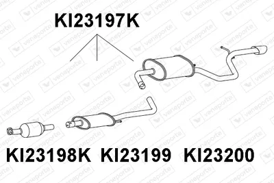 Catalizador Kia CEE'D · Kia PRO CEE'D