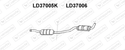 Catalizador VENEPORTE LD37005K
