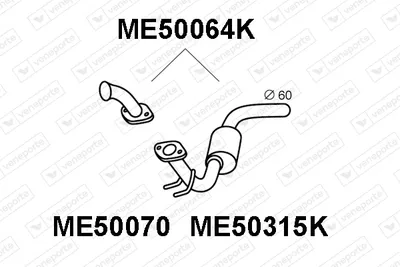 Catalizador Mercedes-Benz VITO Bus · Mercedes-Benz VITO Van · Mercedes-Benz V-CLASS